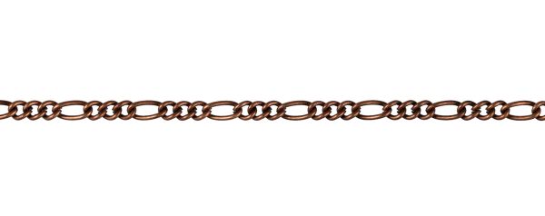 Цепочка декоративная 4х6, 10.6х5.2 мм, 10 м,±0.5 м, под медь, Micron MI-15