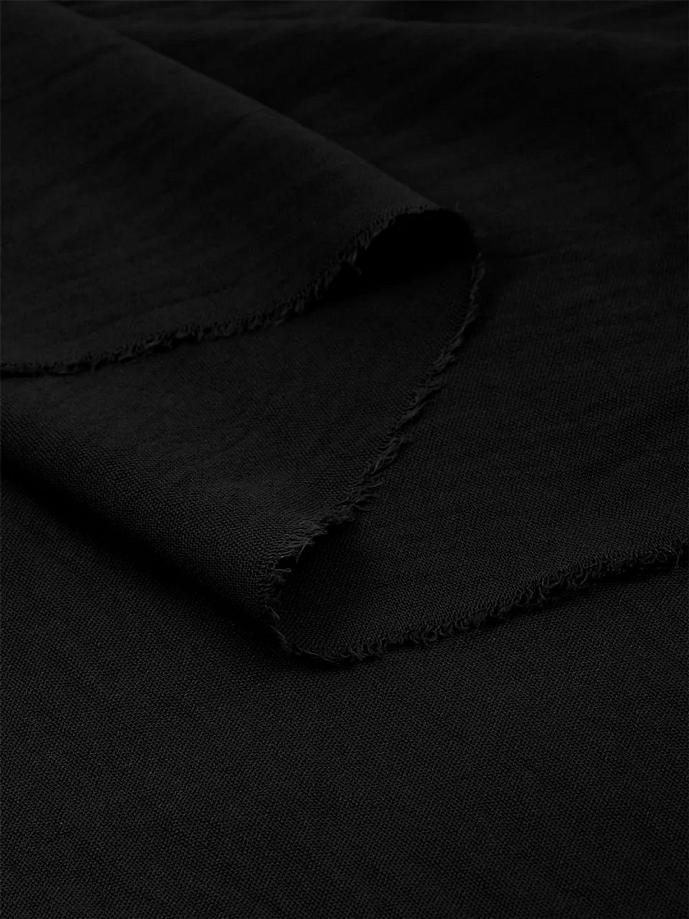 Лен Манго 160 г/м², 150 см / 3 метра, TBY.Mg.14.3, цв.черный