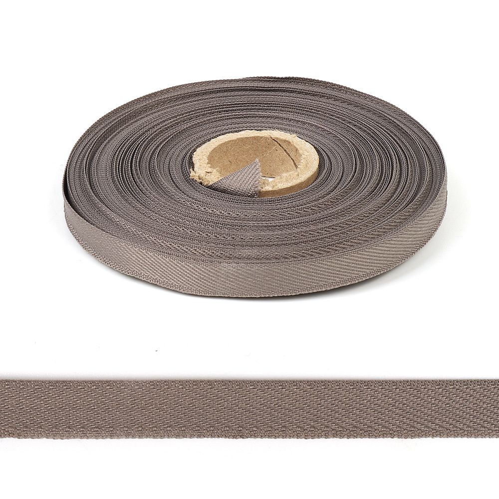 Лента для вешалок 8 мм / 25 метров, 2642, 20 серый лен