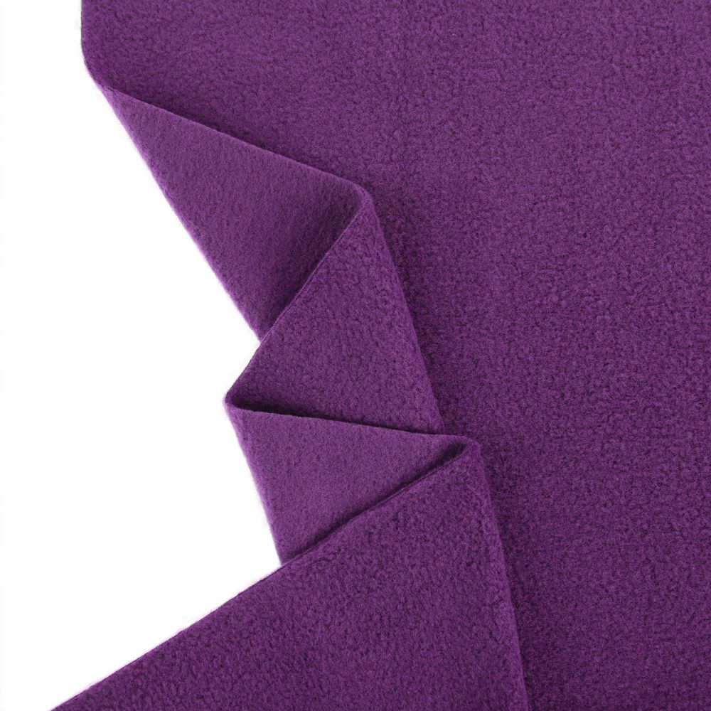 Флис 1-сторонний 230±10 г/м², 150 см / 10 метров, 198 фиолетовый, Gamma FG-001