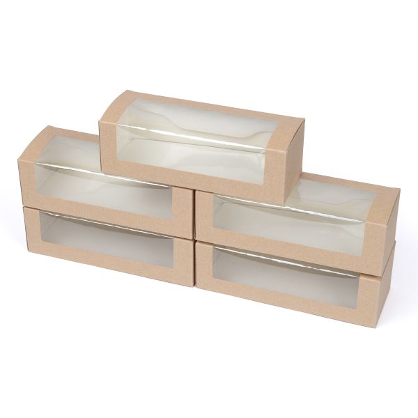 Коробка для макарон 20х8х6 см, 5 шт, S-Chief BFC-038