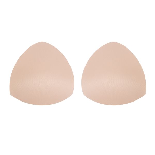 Бельевые чашечки для бюстгальтера треугольные пуш-ап р.12 (р.75), 5 пар, бежевый, VFN3-12