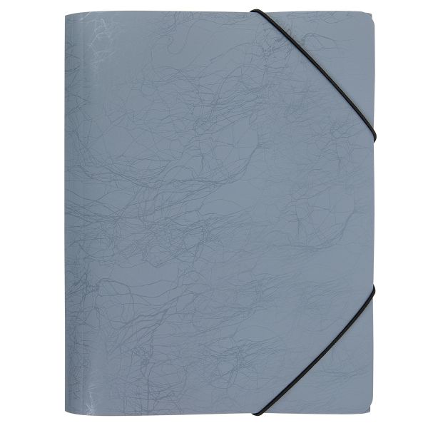 Папка на резинке A4 600 мкм 35 мм, волокно, 5 шт, серый new EC21043015, Expert Complete