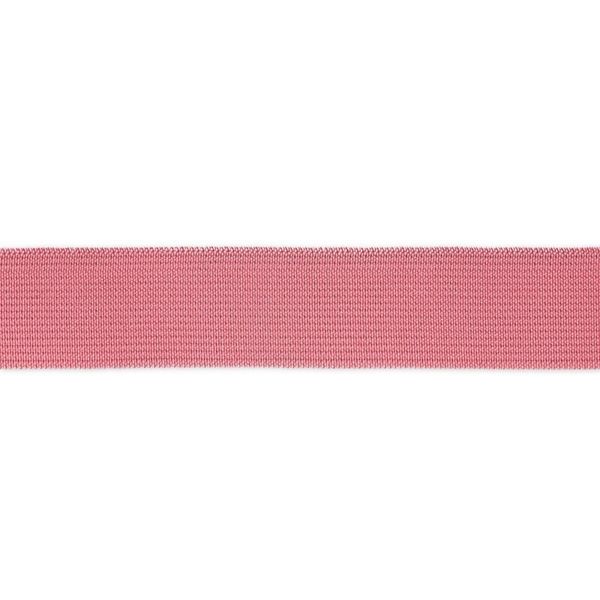 Резинка тканая 25.0 мм / 25 метров, 126 розовый, Gamma 2025 цв