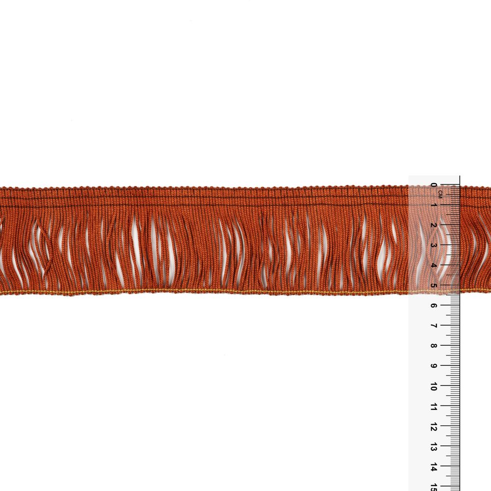 Бахрома отделочная 55.0 мм / 25 метров, 205 шоколадный, Gamma 115