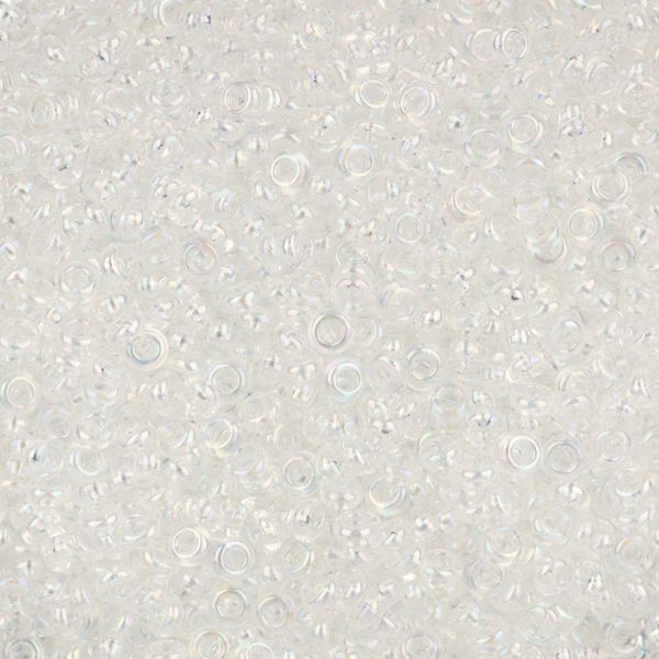 Бисер Toho 11/0 Demi 2 (2.2 мм), 25 г (5х5 г), 0161 прозрачный/Перламутр