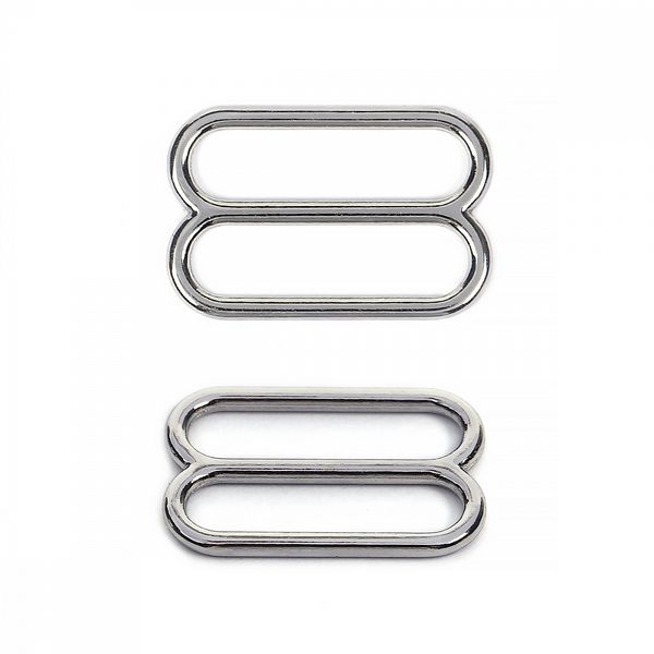 Рамки-регуляторы для купальника металл 19.0 мм, 819A.SW цв.никель, уп.100 шт