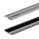 Линейка универсальная алюминий 50х3.5 см, в чехле, с нескользящее покрытием -Slip, Gamma RAM-02