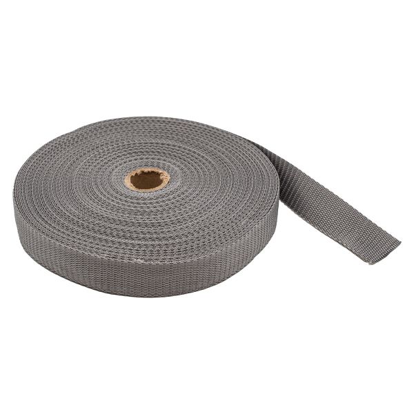 Стропа (ременная лента) 30 мм / 25 метров, толщ. 1.0 мм, [15.8 г/пог.м], 100% п/э, 33 серый