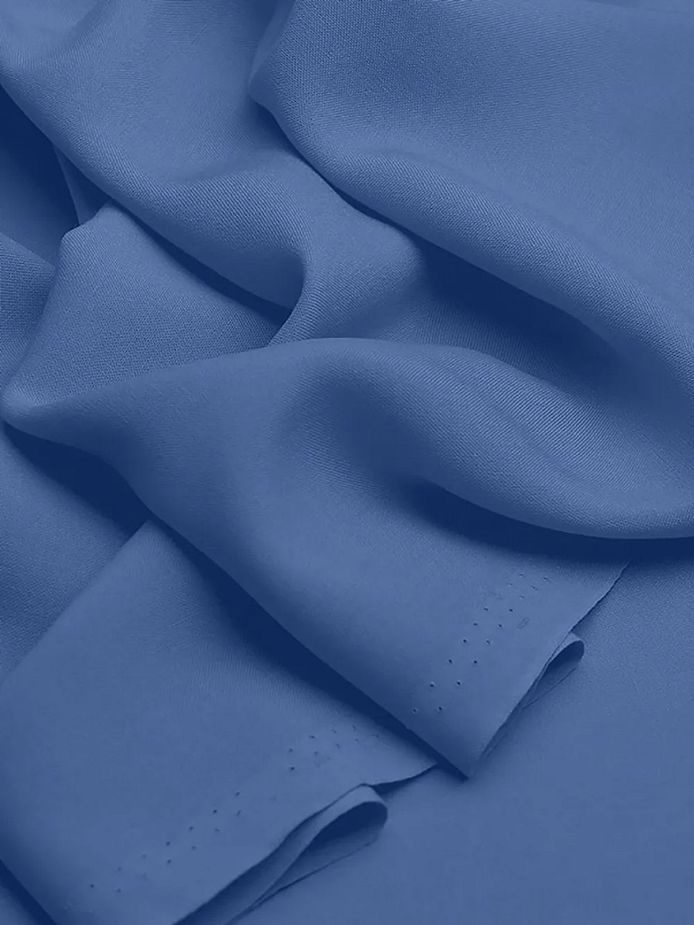 Штапель 110 г/м², 145 см / 2 метра, TBY-Vi-30-44.2, цв.44 голубой