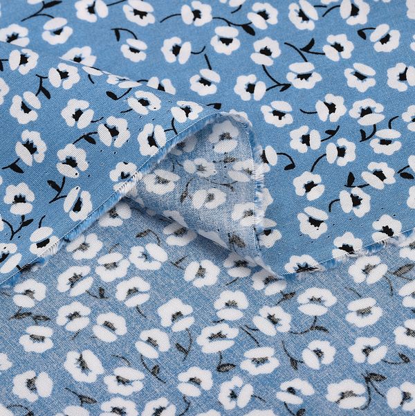 Штапель 90 г/м², 145 см / 2 метра, TBY Vi-E1350-4 цв.E1350-4