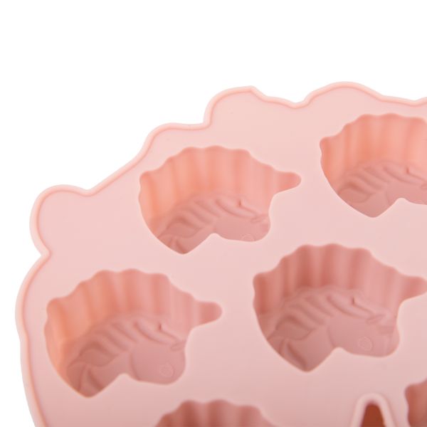 Форма силиконовая для леденцов 14.6х11.5х1.5 см, единорог-7 ячеек, S-Chief SPC-0502