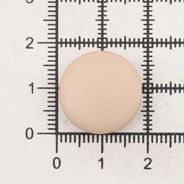 Пуговицы на ножке 28L (18мм), пластик (Beige (бежевый)), NE68, 48 шт
