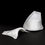 Плечевые накладки (подплечники) сложные втачные 180х260х18 мм, 10 пар Россия, белые, С-11/2