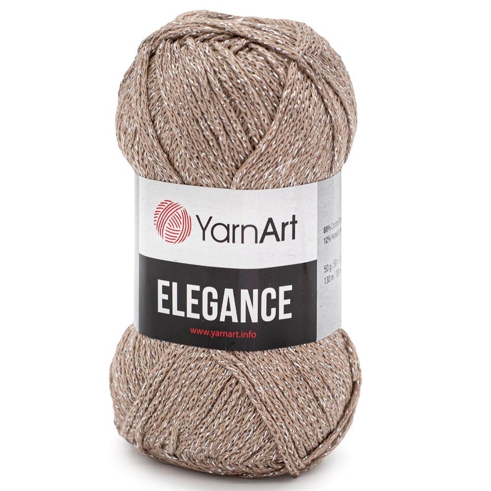 Пряжа YarnArt (ЯрнАрт) Elegance / уп.5 мот. по 50 г, 130 м, 121розовая дымка /TOS/