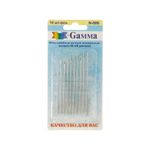 Иглы ручные для штопки №3/9, 10 шт, P, Gamma N-006