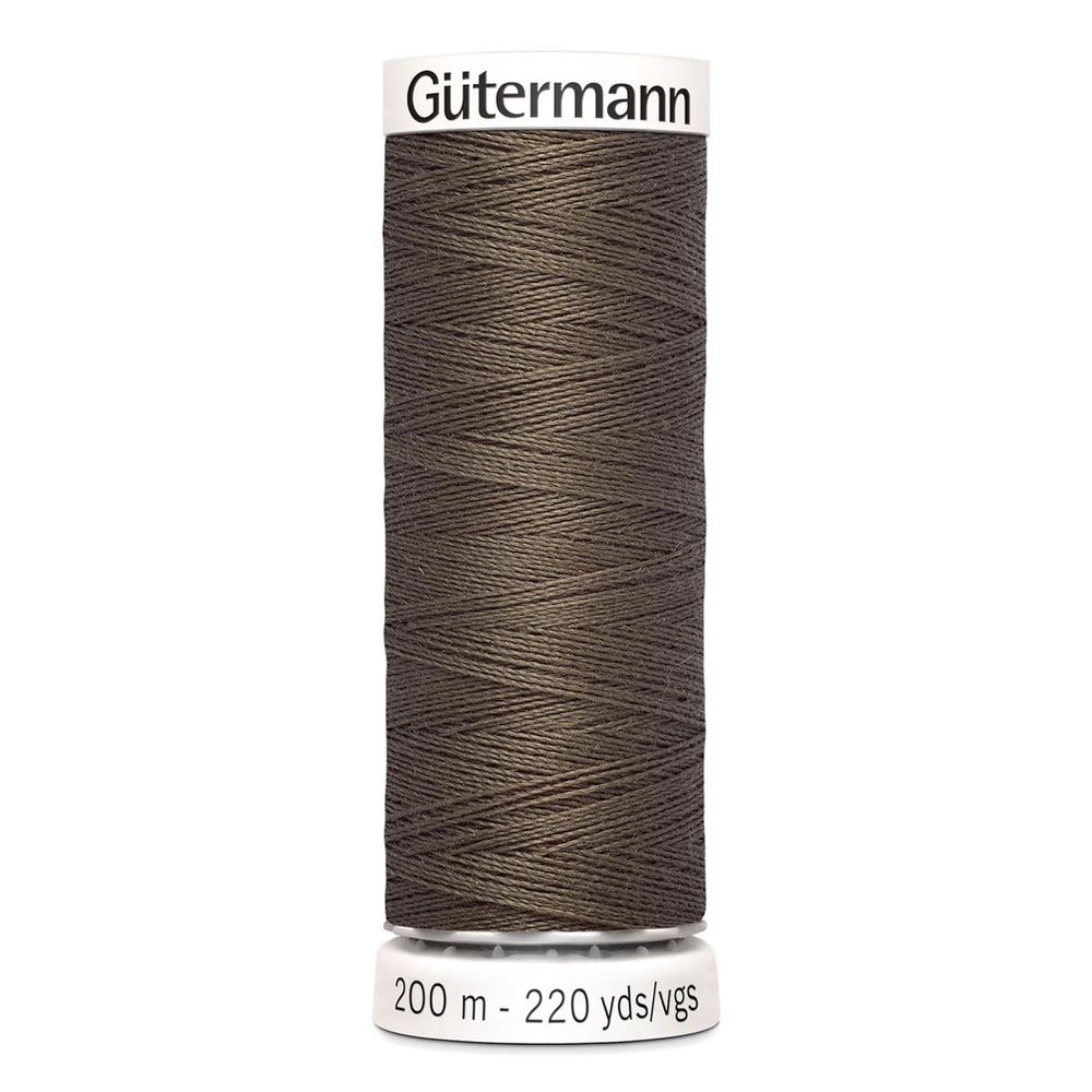 Нитки универсальные Gutermann Sew-all, 200м, 467 бледно-коричневый