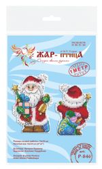 Набор для вышивания нитками МП Студия (Жар-птица), Праздничный гость 13х9.5 см