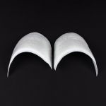 Плечевые накладки (подплечники) сложные 155х285х15 мм, 10 пар Россия, белые, И-8