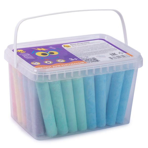 Мелки для рисования 9 цв, Лео LPSC-61