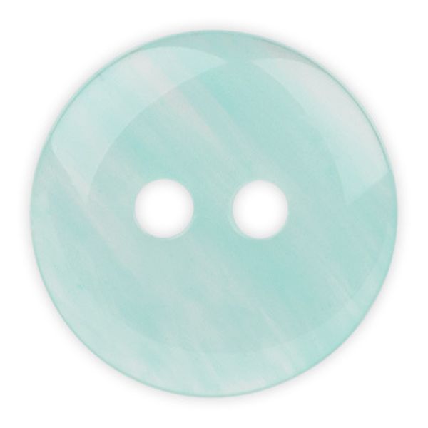 Пуговицы 2 прокола блузочные 11 мм, 40 шт, D385 морская волна, Gamma JEY 0014