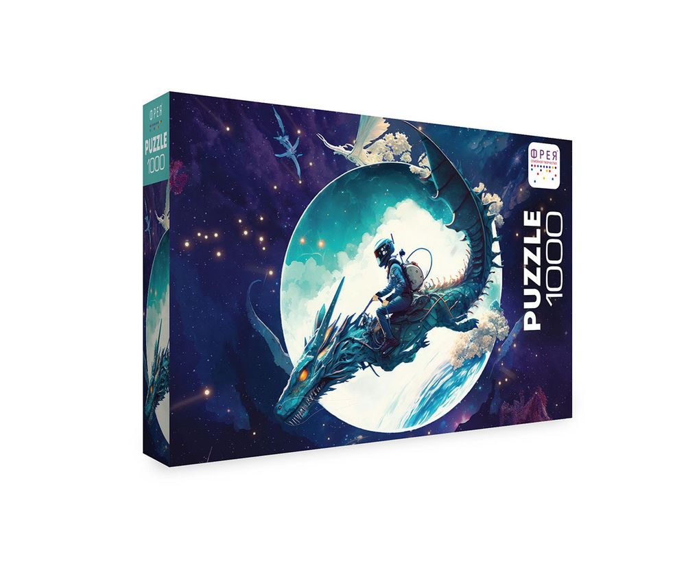 Пазл 1000 элементов, Лунный дракон, PZL-1000/45, Фрея
