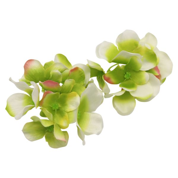 Цветы искусственные декоративные 9см, 2 шт в упак, зеленый