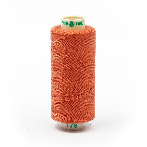 Нитки швейные бытовые Dor Tak 40/2, 366 м / 10 кат., 178