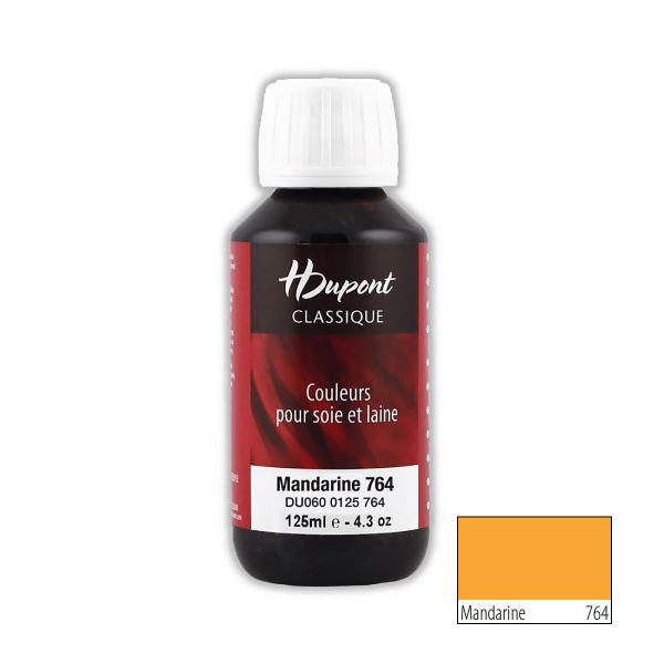 Краска для шелка H Dupont Classic, 125мл, 764 мандарин
