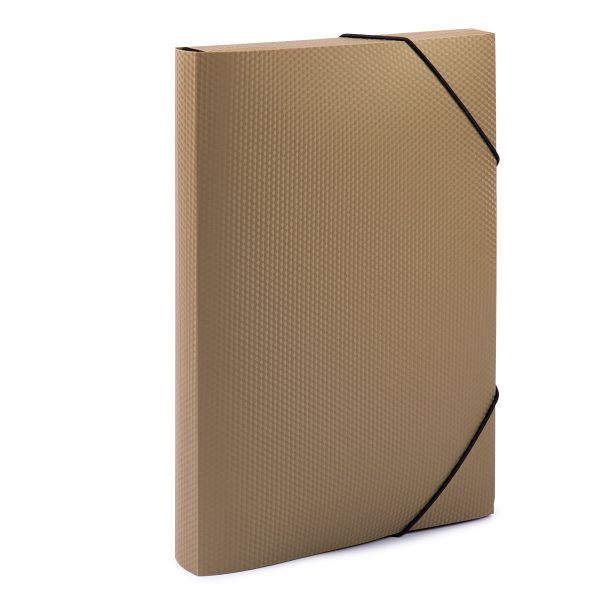 Папка на резинке A4 35 мм, Prisma, 5 шт, золотой EC210400028, Expert Complete