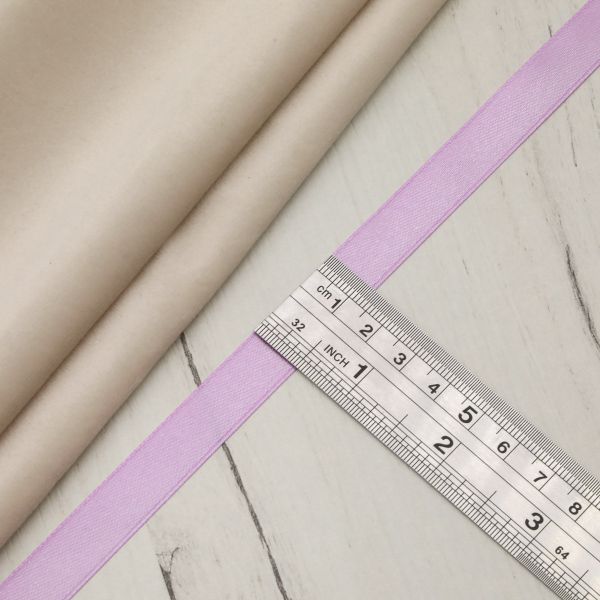 Лента атласная 1-сторонняя 12.0 мм / 22.86±1 метров, 162 ярко-сиреневый, Globus