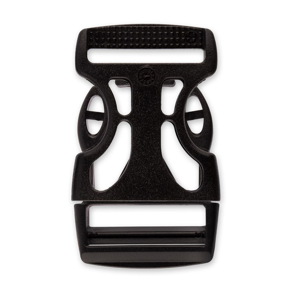 Фастекс (пряжка трезубец) ацеталь 25 мм, 10 шт, черный, Gamma SB01