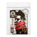 Термотрансфер M №03, 1 шт, M-315 мужчина в шарфе 14.7х20.5 см, Gamma "M" №03