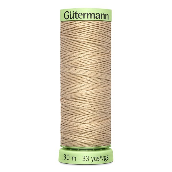 Нитки отделочные Gutermann Top Stitch, 30м, 186 крем-брюле, 5 катушек