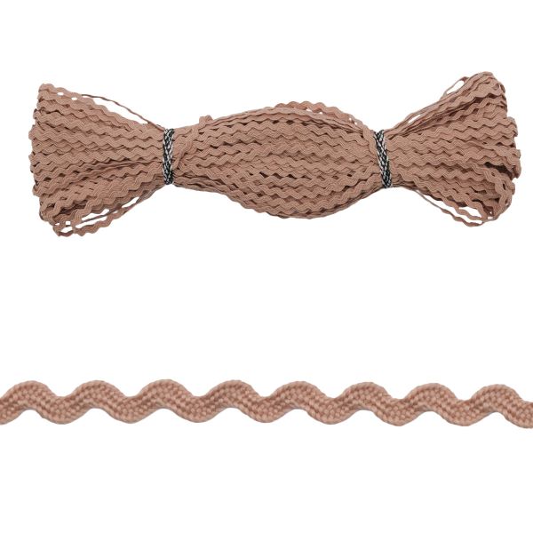 Тесьма вьюнчик, 3 мм, 30 метров (бежевый), 30 метров