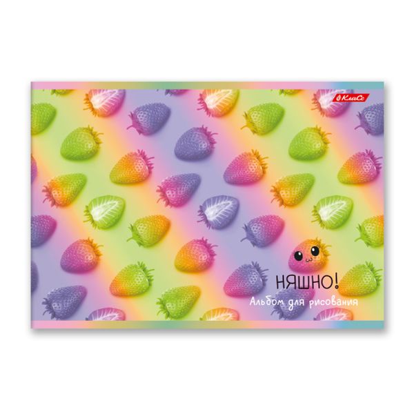Альбом для рисования 100 г/м², A4 29х20.5 см, 40 л. на скобе, 5 шт, 000229 Пальчики оближешь, Светоч 40АЛСК4_1_3_9