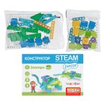 Конструктор пластиковый Зоопарк 34 элемент, Поделкин PKT-01