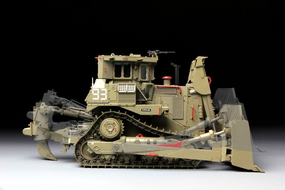 Модель сборная: бульдозер, D9R Armored Bulldozer 1/35, Meng SS-002