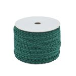 Тесьма отделочная 8мм / 40м (19 т.зеленый), 07-8021