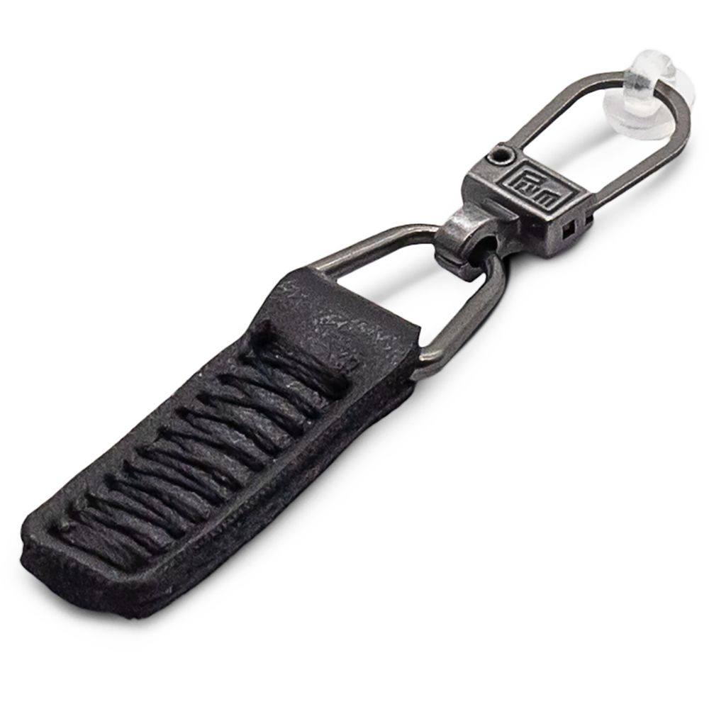 Пуллер для молнии кожа, черный, 1шт, Prym, S090021, 1 шт