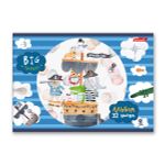 Альбом для рисования, мат. ламинация, 100 г/м², A4 29х20.5 см, 32 л. на скобе, 5 шт, 000215 Пиратский остров, Светоч 32АЛСК4_2_3_9