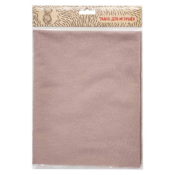 Футер с лайкрой 30/20 кардская петля 50х50см (±2см) 95% х/б 5% лайкра, 240 г/м² (9954а какао), 28947, Sovushka