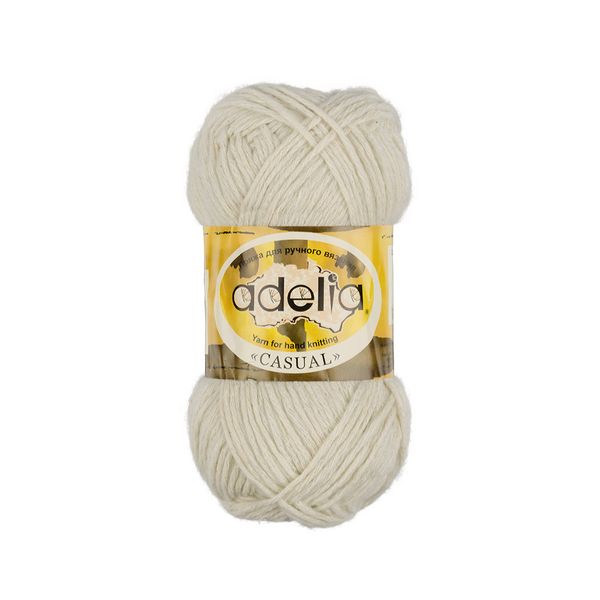 Пряжа Adelia Casual / уп.10 мот. по 50г, 130м, 07 мятный