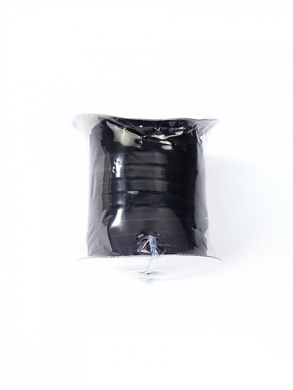 Лента бархатная (тесьма) 06.0 мм / 22.86±1 метров, арт.6VR03 нейлон цв.черный