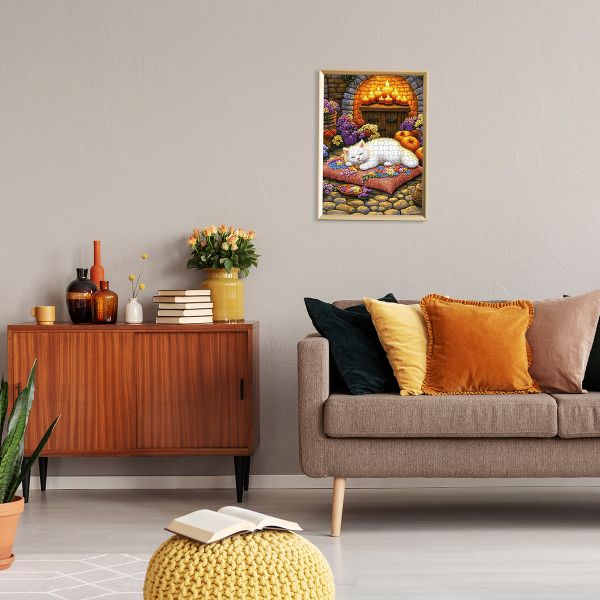 Пазл 500 элементов, PZL-500/83 Сон у камина, Фрея