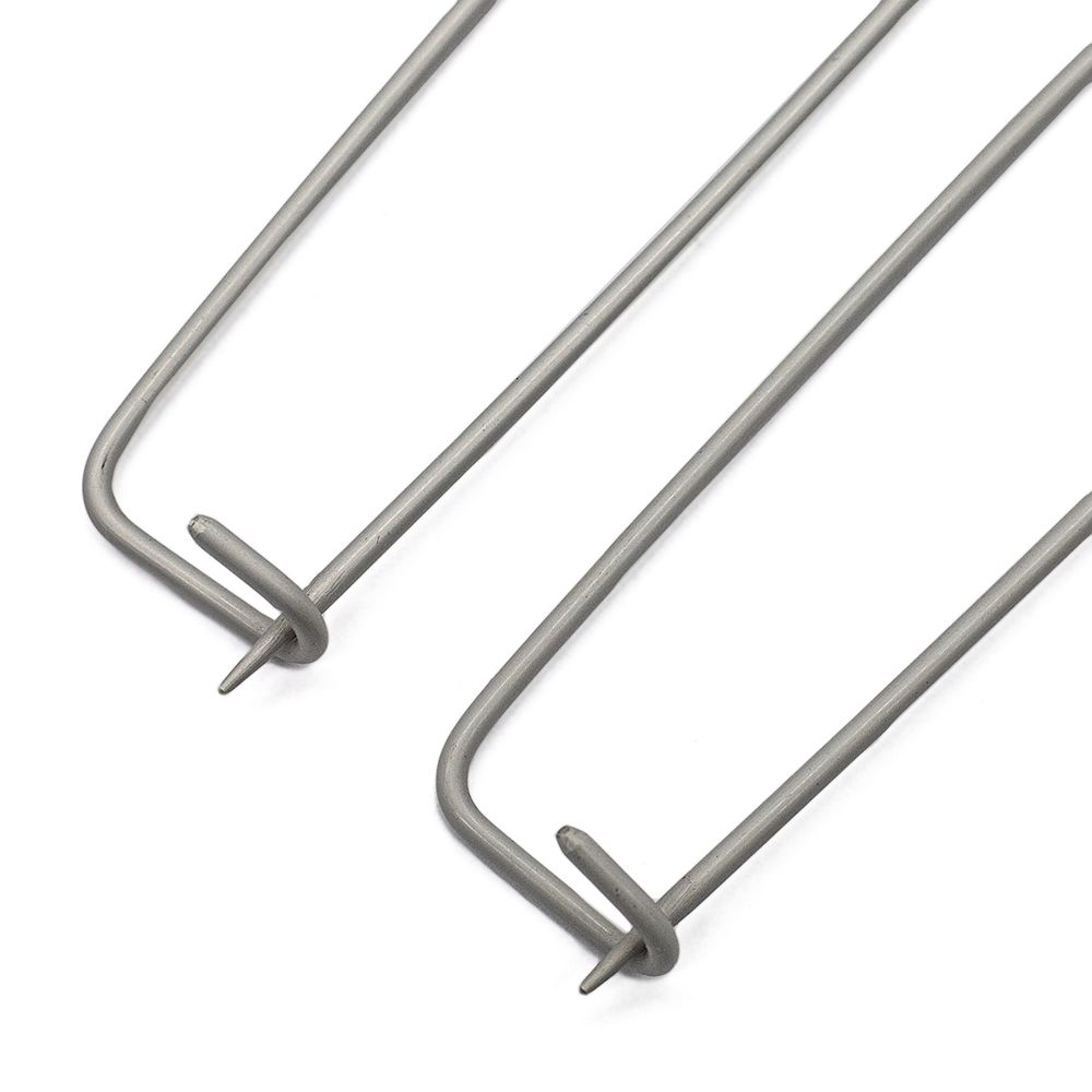 Булавки для незакрытых петель 125 мм, алюминий жемчужно-серый, 2 шт в упак, Prym