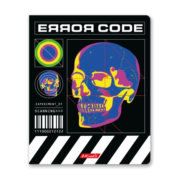 Тетрадь ученическая общая, выборочный лак A5+ 96 л. на скобе 65 г/м², белизна 100%, 5 шт, линия в термоусадочной пленке, 000343 Драйв, Светоч 96ТСК5_4_3_2