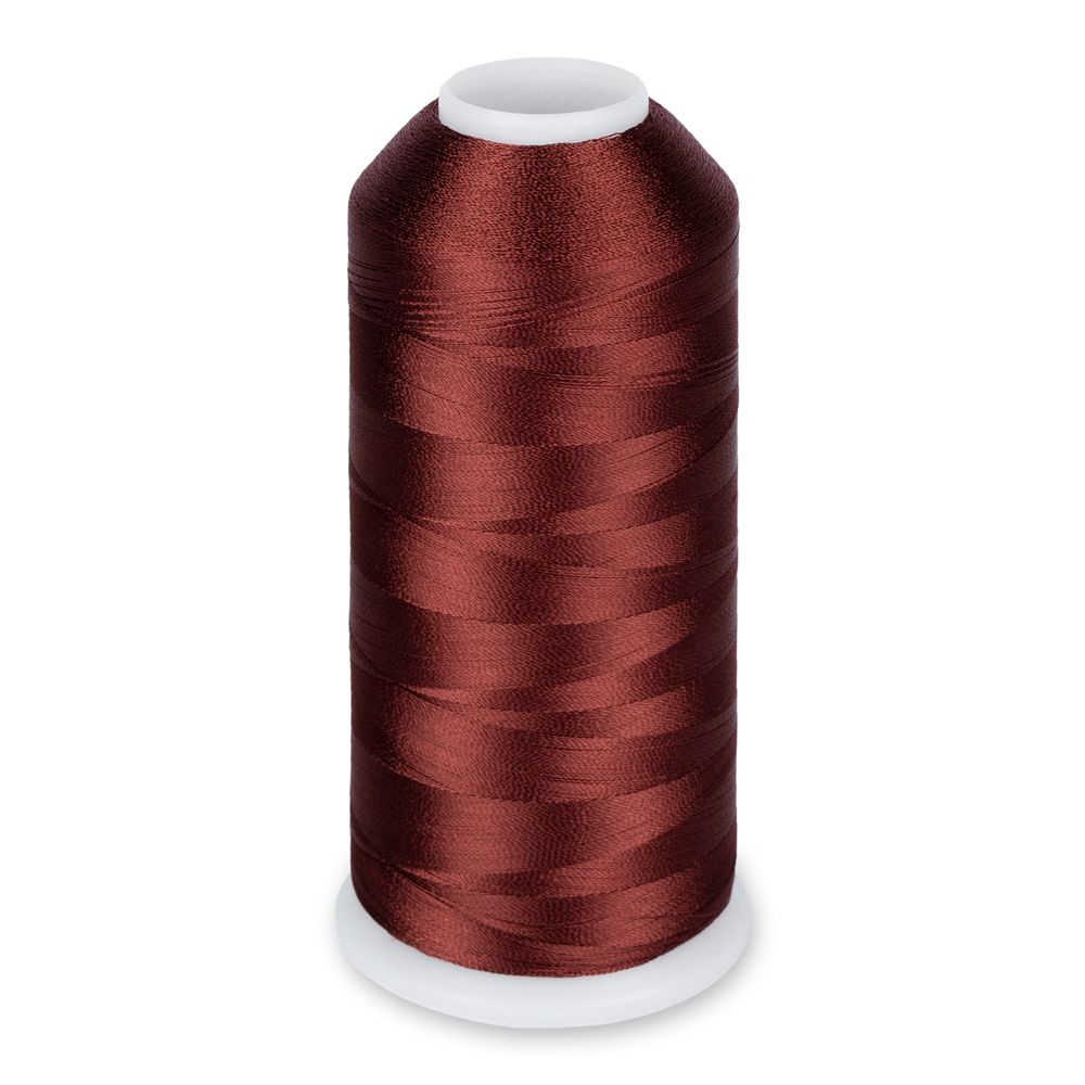 Нитки вышивальные Gamma V120/2, 5000 ярдов, 4570 м, 3196 коричневый