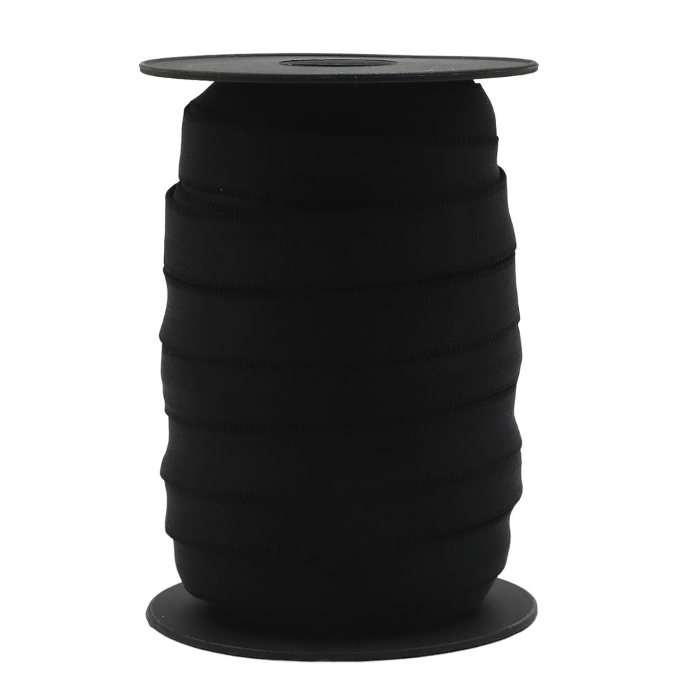 Резинка бельевая (бретелечная) 20.0 мм / 50 метров, черный, ML220.020