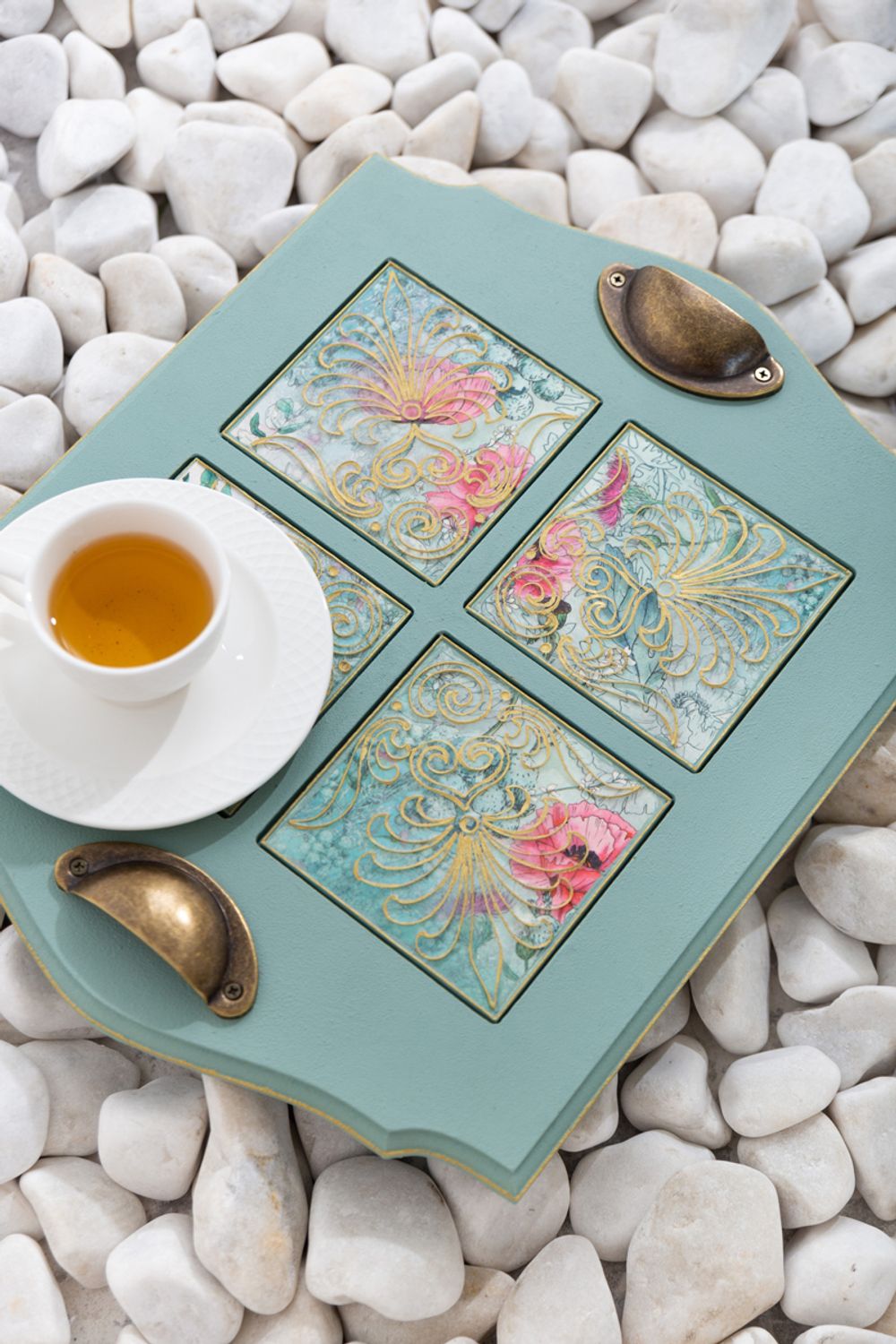 Заготовка из МДФ плитка, 10х10 см, 06, OLIV Love2art